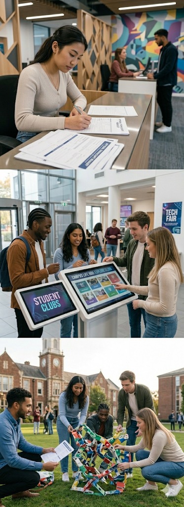 Students planning a club